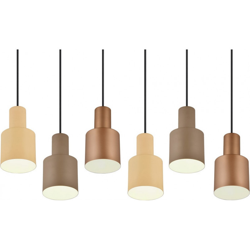 Lampa wisząca 6 punktów Trio Agudo | Nowoczesny Design