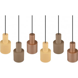 Lampa wisząca 6 punktów Trio Agudo | Nowoczesny Design