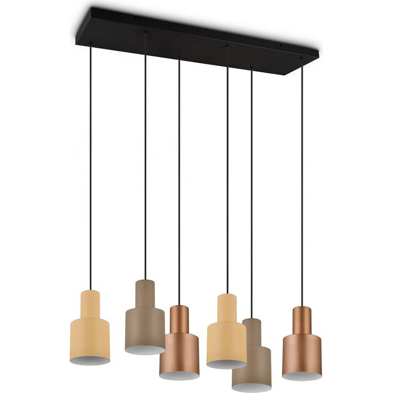 Lampa wisząca 6 punktów Trio Agudo | Nowoczesny Design