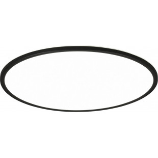 Plafon minimalistyczny ściemniany Scott LED 50cm czarny mat Reality