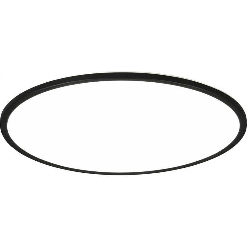 Plafon LED czarny Scott 50cm - Ściemniacz, Pilot | Reality
