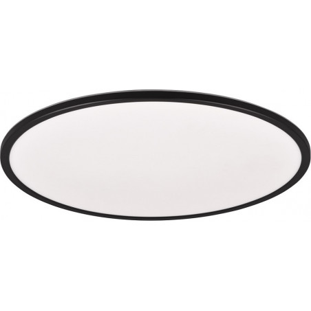 Plafon LED czarny Scott 50cm - Ściemniacz, Pilot | Reality