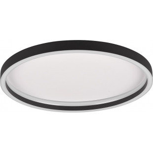 Plafon nowoczesny okrągły Rotonda LED 3000K 35cm czarny mat Reality
