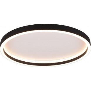 Plafon nowoczesny okrągły Rotonda LED 3000K 35cm czarny mat Reality