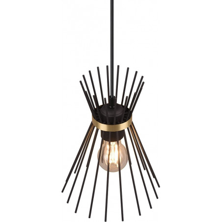 Lampa wisząca Modern czarno-złota Reality - Loftowa elegancja