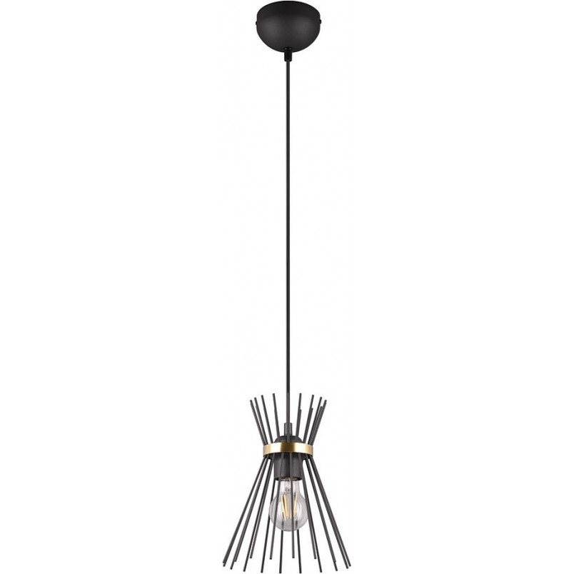 Lampa wisząca Modern czarno-złota Reality - Loftowa elegancja