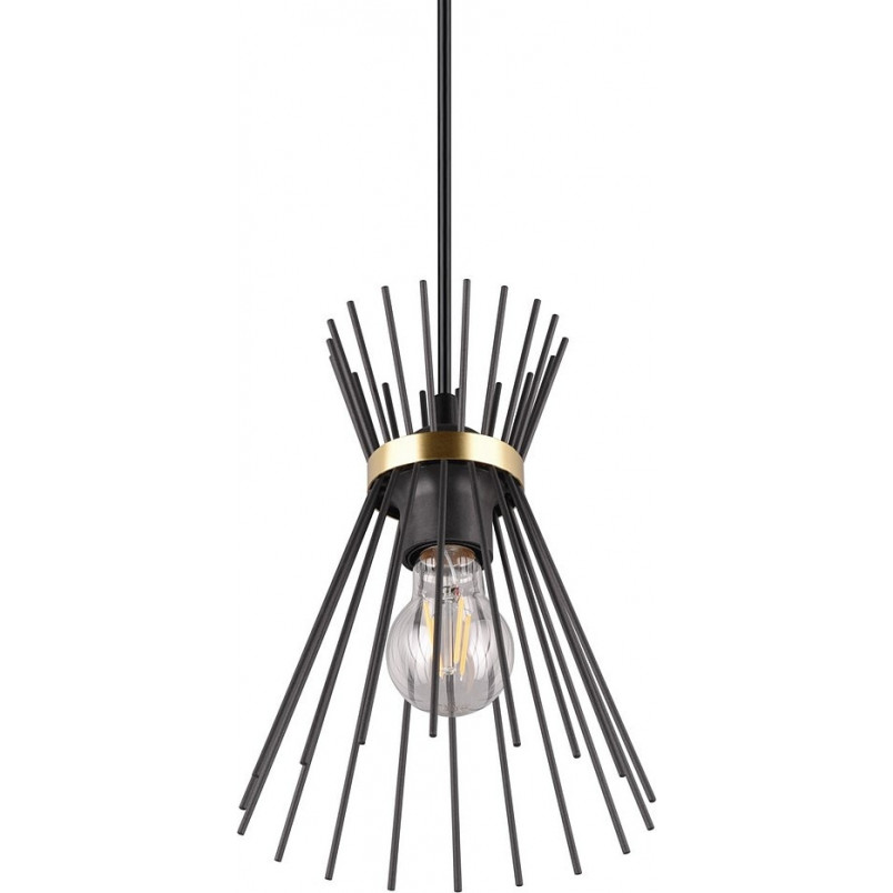 Lampa wisząca Modern czarno-złota Reality - Loftowa elegancja