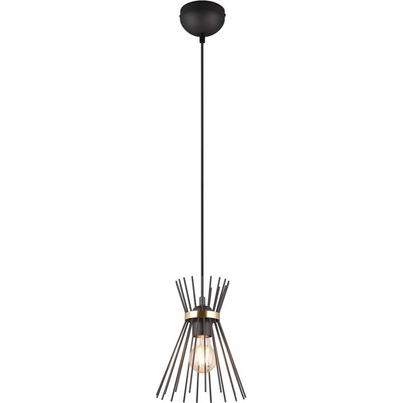 Lampa wisząca Modern czarno-złota Reality - Loftowa elegancja