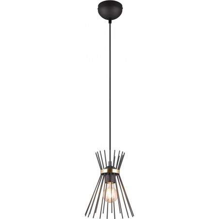 Lampa wisząca Modern czarno-złota Reality - Loftowa elegancja