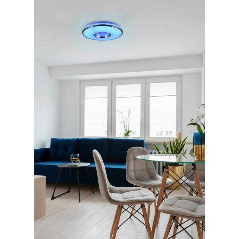Plafon LED Realta: Ściemnianie, Pilot, RGB | Kup Teraz