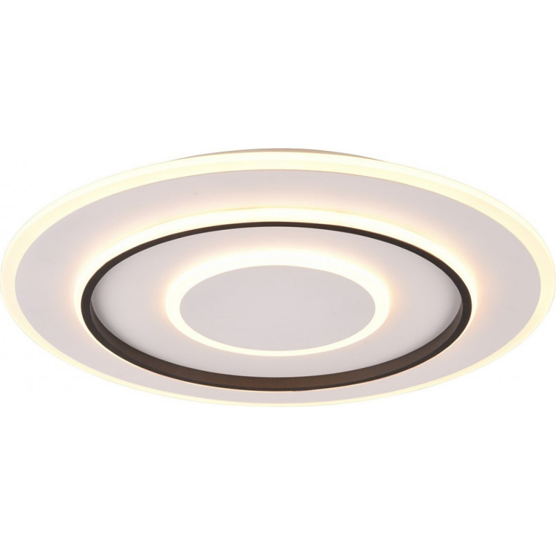 Plafon LED Jora 60cm biały - Ściemnianie pilotem | Reality