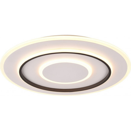 Plafon LED Jora 60cm biały - Ściemnianie pilotem | Reality