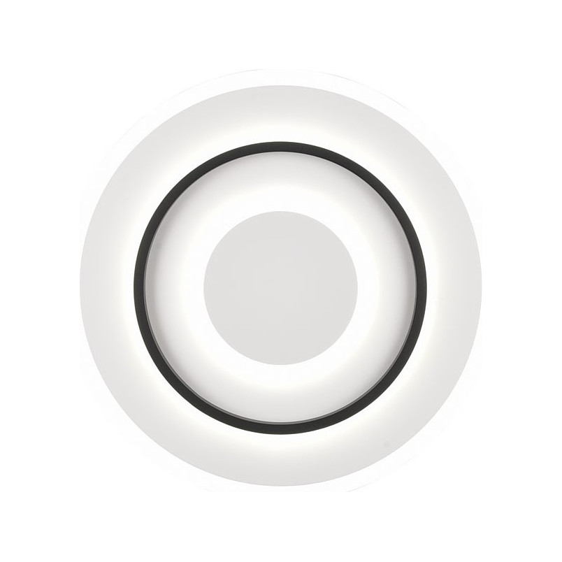 Plafon LED Jora biały z pilotem - nowoczesne oświetlenie