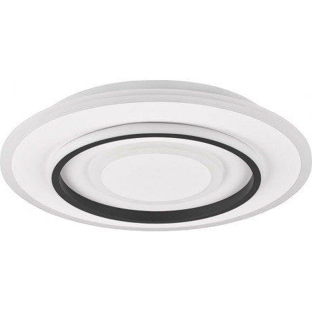 Plafon LED Jora biały z pilotem - nowoczesne oświetlenie