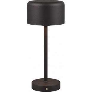 Lampa stołowa LED czarna Reality | Minimalistyczny design USB
