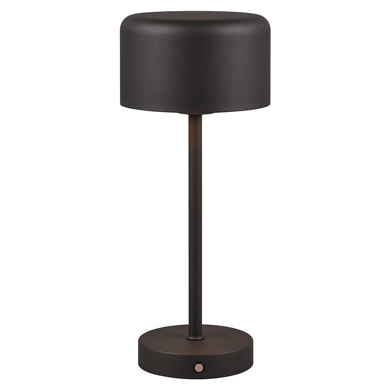 Lampa stołowa LED czarna Reality | Minimalistyczny design USB