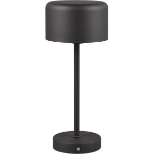 Lampa stołowa LED czarna Reality | Minimalistyczny design USB