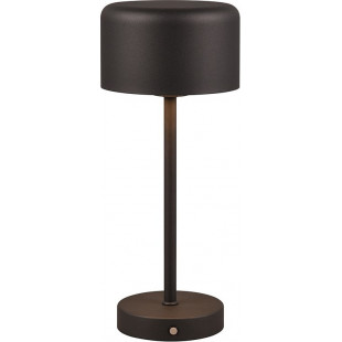 Lampa stołowa LED czarna Reality | Minimalistyczny design USB
