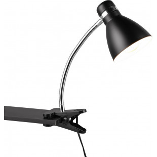 Lampka z klipsem Harvey czarny mat Reality