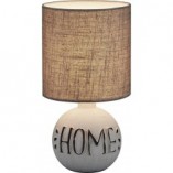 Lampa stołowa ceramiczna biała Reality Esna Home 31 - Stylowe oświetlenie
