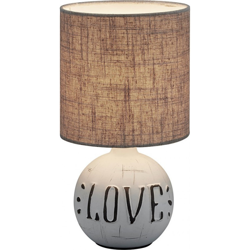 Lampa stołowa ceramiczna Esna Love - Eleganckie oświetlenie