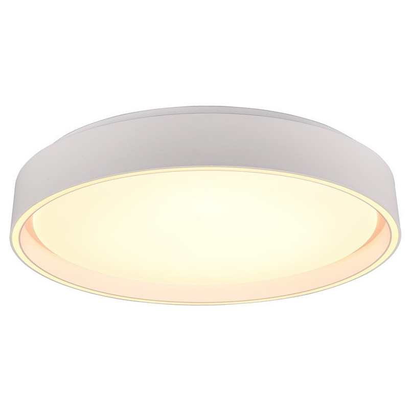 Plafon LED biały z pilotem 40cm - Reality Felis | Oświetlenie