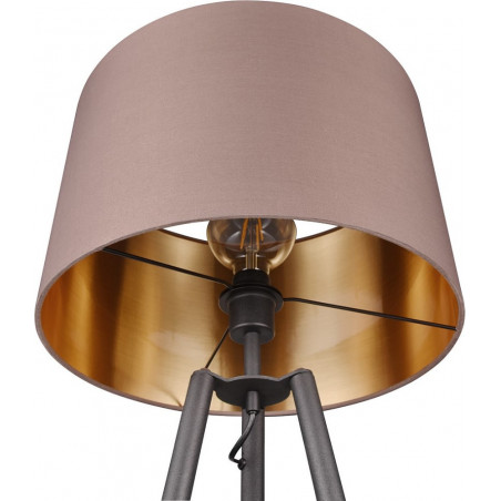 Lampa podłogowa trójnóg Colette | Szara/Czarna Reality - Kup teraz!