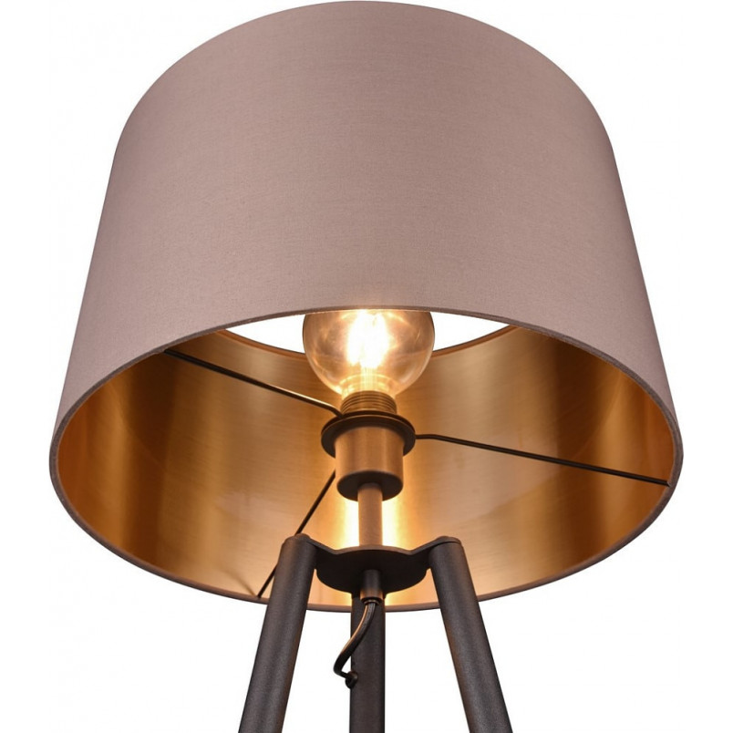 Lampa podłogowa trójnóg Colette | Szara/Czarna Reality - Kup teraz!