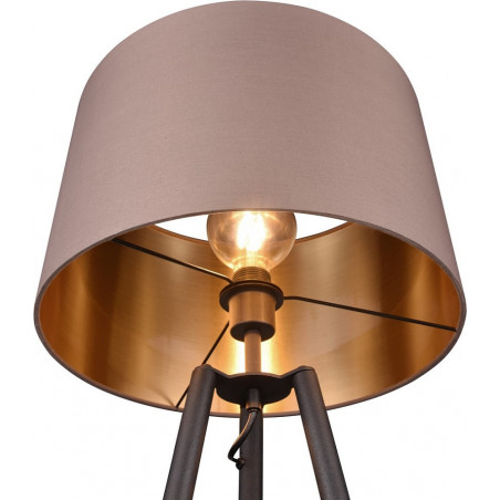 Lampa podłogowa trójnóg Colette | Szara/Czarna Reality - Kup teraz!