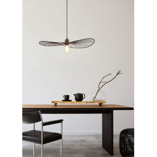 Lampa wisząca czarna 'Kapelusz' Reality - Nowoczesny design