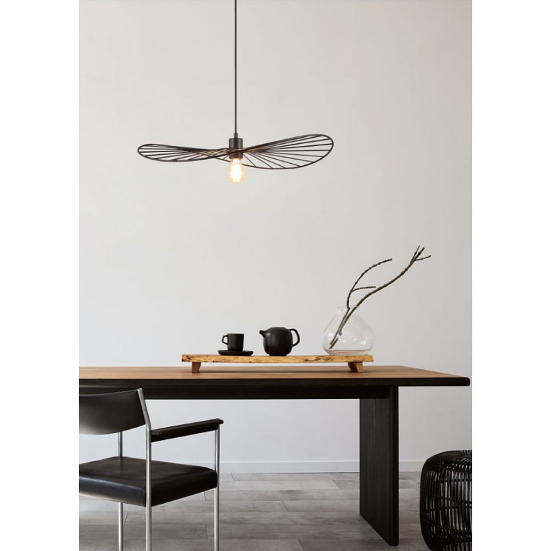 Lampa wisząca czarna 'Kapelusz' Reality - Nowoczesny design