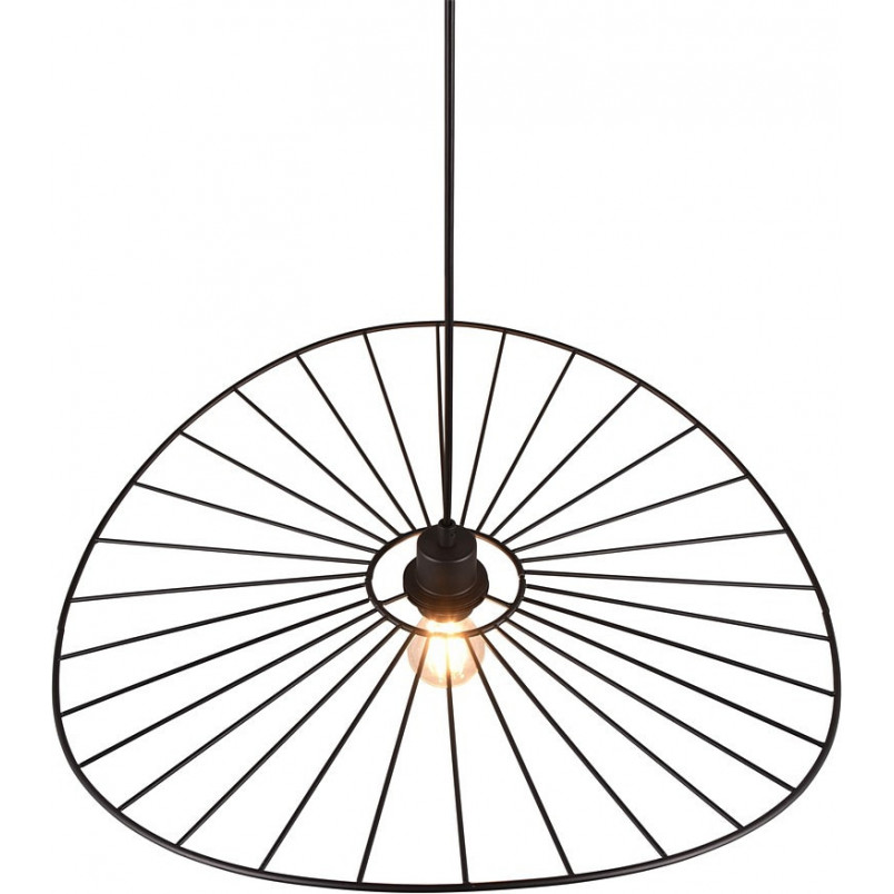 Lampa wisząca czarna 'Kapelusz' Reality - Nowoczesny design