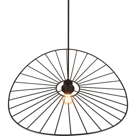 Lampa wisząca czarna 'Kapelusz' Reality - Nowoczesny design