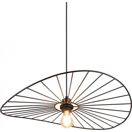 Lampa wisząca czarna 'Kapelusz' Reality - Nowoczesny design