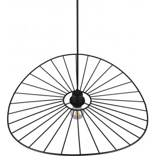 Lampa wisząca czarna 'Kapelusz' Reality - Nowoczesny design