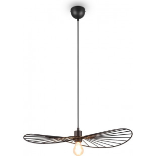 Lampa wisząca czarna 'Kapelusz' Reality - Nowoczesny design