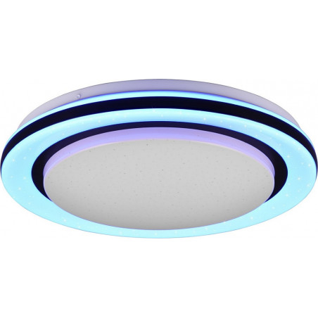 Plafon RGB Cartida LED 38cm - Pilot, Zmiana Kolorów | Reality