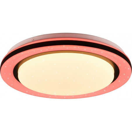 Plafon RGB Cartida LED 38cm - Pilot, Zmiana Kolorów | Reality