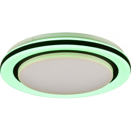 Plafon RGB Cartida LED 38cm - Pilot, Zmiana Kolorów | Reality