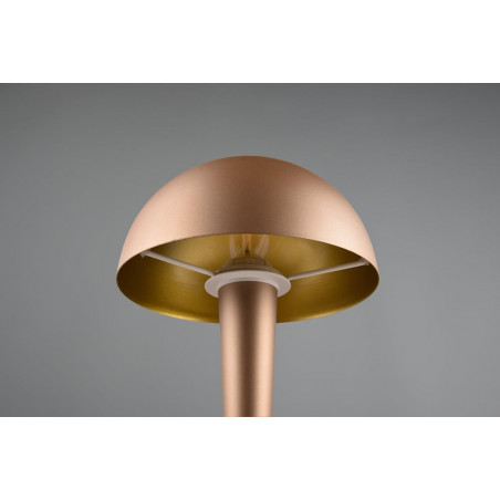 Lampa stołowa retro Canaria LED | Reality | Brązowa