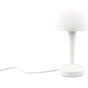 Lampa stołowa LED Retro Canaria biała | Reality