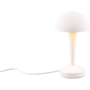 Lampa stołowa LED Retro Canaria biała | Reality