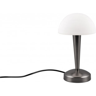 Lampa stołowa LED Retro Canaria | Biała/Czarna | Reality