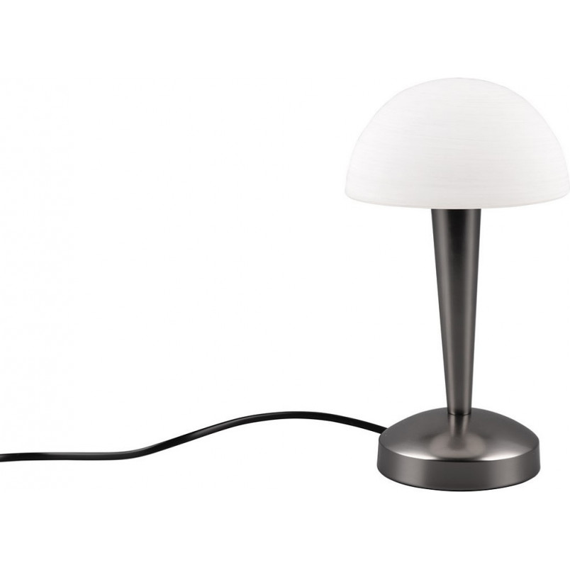 Lampa stołowa LED Retro Canaria | Biała/Czarna | Reality