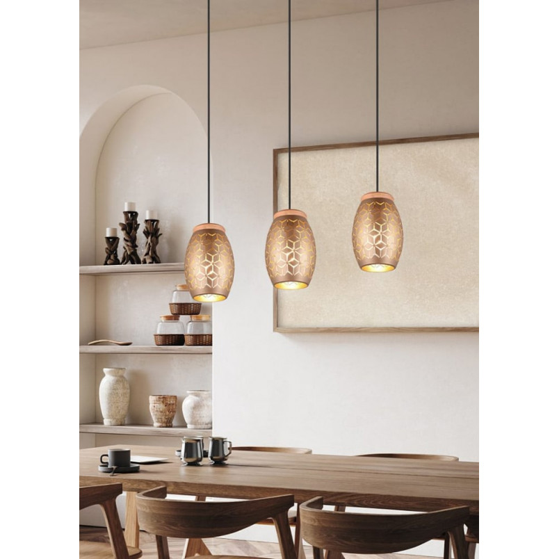 Lampa wisząca ażurowa Bidar | Reality - Elegancki design