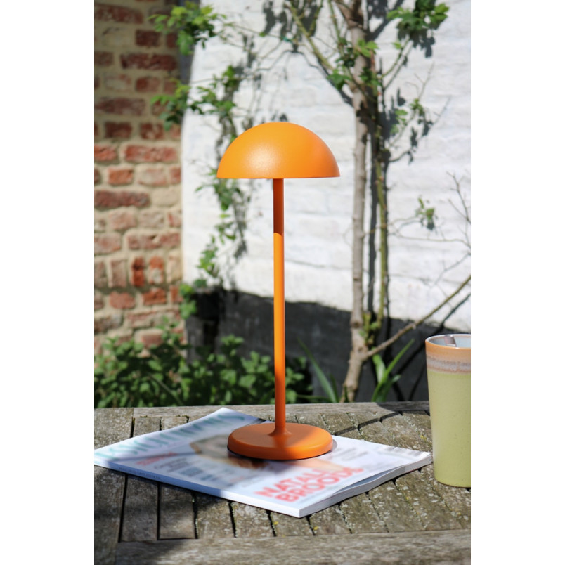 Lampa ogrodowa na stół Joy pomarańczowa Lucide