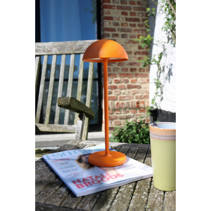Lampa ogrodowa na stół Joy pomarańczowa Lucide