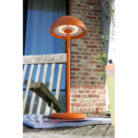 Lampa ogrodowa na stół Joy pomarańczowa Lucide