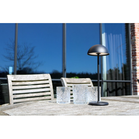 Lampa ogrodowa na stół Joy czarna Lucide