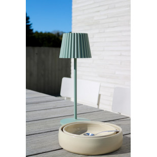 Lampa ogrodowa na stół Justine LED zielona Lucide